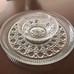 Chip and dip serveware